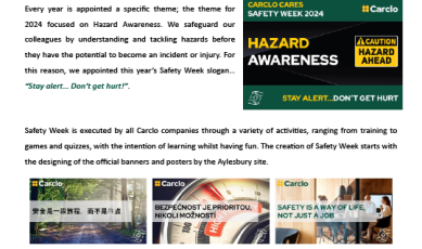 Safety week 2024