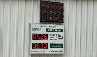 526 days without safety incident
