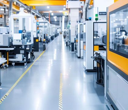 Factory floor machines