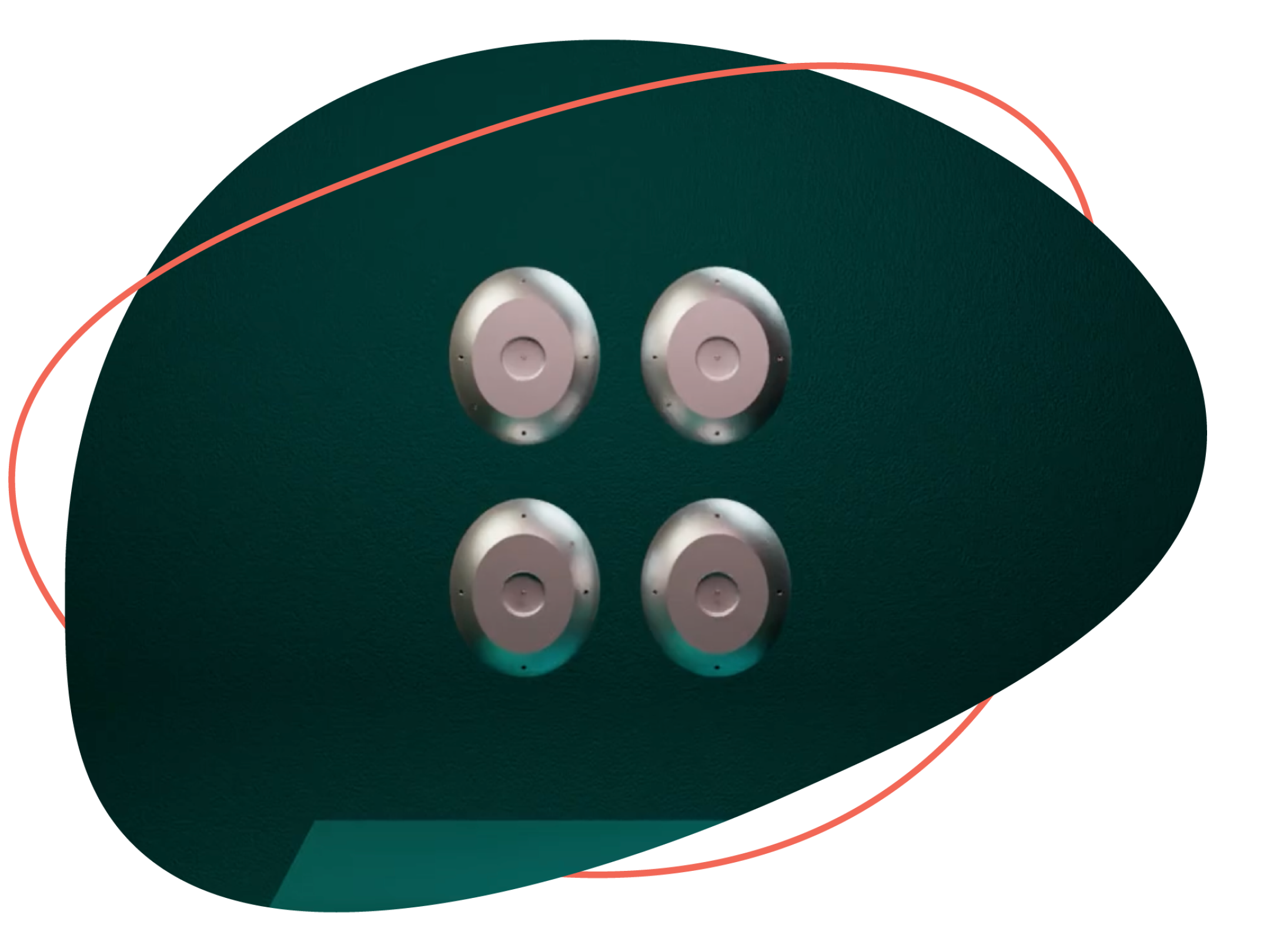 Pebble Grid - C-mould tech, pebble around